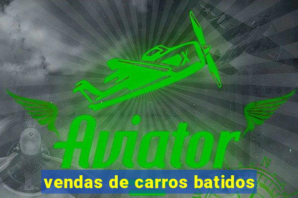 vendas de carros batidos